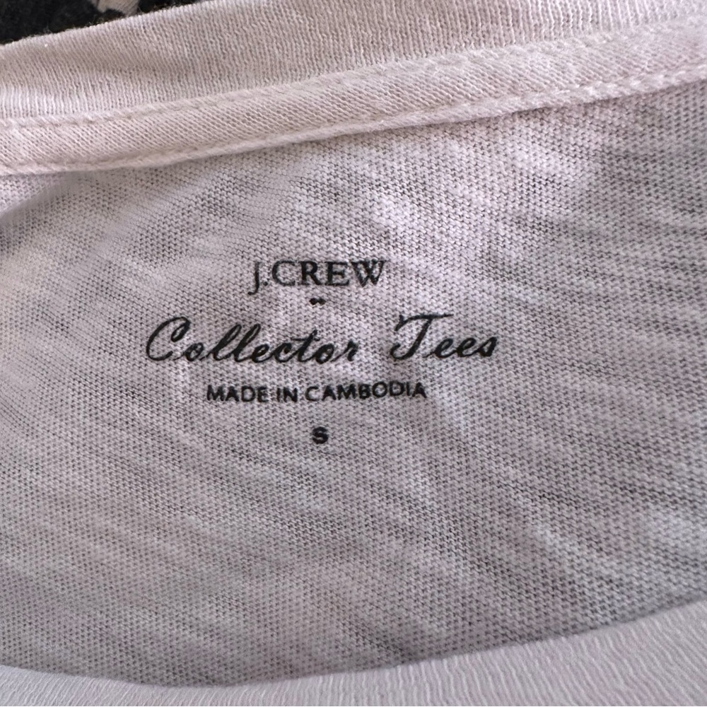 JCrew Factory Striped Geometric Pattern Women's Top. Size Small - Picture 5 of 5